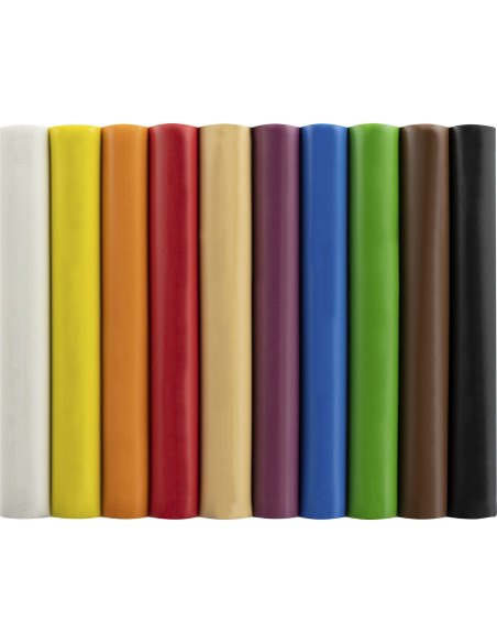 EF572011,Plastilina 10 culori 185g eberhard faber