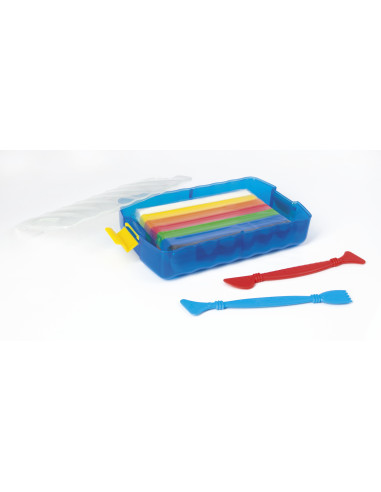 EF572010,Plastilina 10 culori cutie plastic eberhard faber