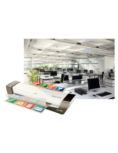 72510084,Laminator Leitz iLAM A4 Office, Argintiu