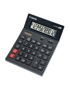 BE4584B001AA,Calculator de birou CANON, AS-2200, ecran 12 digiti, alimentare solara si baterie, negru, "BE4584B001AA"
