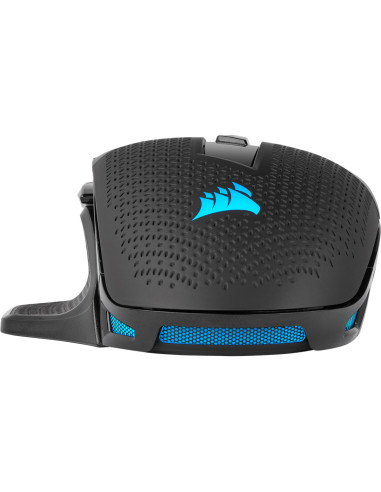 CH-9306011-EU,MOUSE CORSAIR, "NIGHTSWORD RGB", gaming, cu fir, USB, optic, 18000 dpi, butoane/scroll 8/1, iluminare, butoane pro