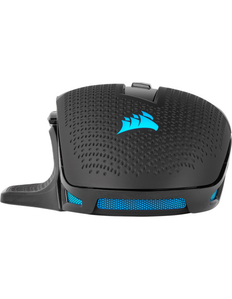 CH-9306011-EU,MOUSE CORSAIR, "NIGHTSWORD RGB", gaming, cu fir, USB, optic, 18000 dpi, butoane/scroll 8/1, iluminare, butoane pro