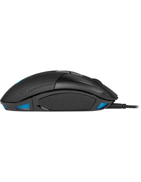 CH-9306011-EU,MOUSE CORSAIR, "NIGHTSWORD RGB", gaming, cu fir, USB, optic, 18000 dpi, butoane/scroll 8/1, iluminare, butoane pro