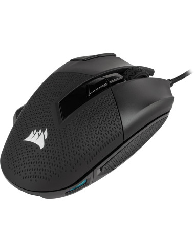 CH-9306011-EU,MOUSE CORSAIR, "NIGHTSWORD RGB", gaming, cu fir, USB, optic, 18000 dpi, butoane/scroll 8/1, iluminare, butoane pro