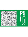 80930000,Distrugator manual documente Leitz IQ Protect 3M, 3 coli, P5, micro-cut (tip particule), cos 10 litri, alb, Leitz "8093