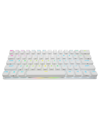 CH-9189110-NA,K70 PRO MINI WIRELESS 60% Mechanical CHERRY MX Red Switch Keyboard with RGB Backlighting - White "CH-9189110-NA"