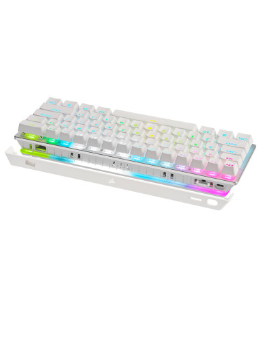 CH-9189110-NA,K70 PRO MINI WIRELESS 60% Mechanical CHERRY MX Red Switch Keyboard with RGB Backlighting - White "CH-9189110-NA"