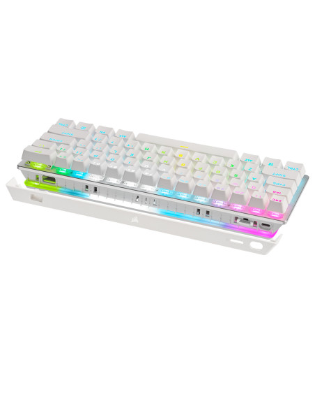 CH-9189110-NA,K70 PRO MINI WIRELESS 60% Mechanical CHERRY MX Red Switch Keyboard with RGB Backlighting - White "CH-9189110-NA"
