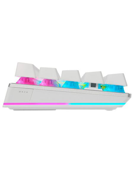 CH-9189110-NA,K70 PRO MINI WIRELESS 60% Mechanical CHERRY MX Red Switch Keyboard with RGB Backlighting - White "CH-9189110-NA"