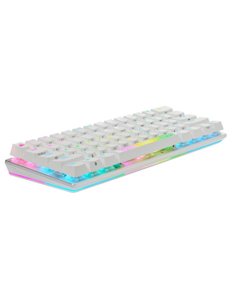 CH-9189110-NA,K70 PRO MINI WIRELESS 60% Mechanical CHERRY MX Red Switch Keyboard with RGB Backlighting - White "CH-9189110-NA"