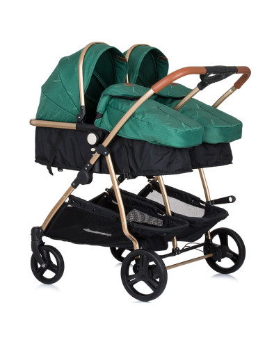 ST-KBDS02204AV,Carucior gemeni Chipolino Duo Smart 3 in 1 avocado