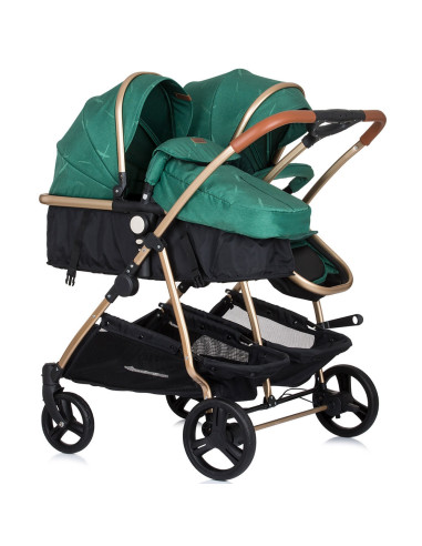 ST-KBDS02204AV,Carucior gemeni Chipolino Duo Smart 3 in 1 avocado