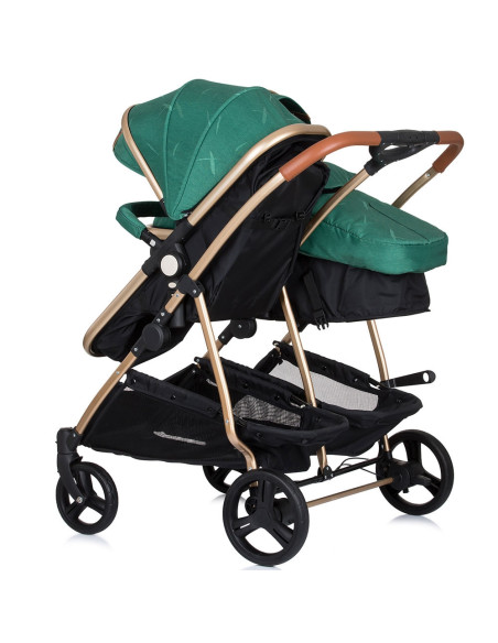 ST-KBDS02204AV,Carucior gemeni Chipolino Duo Smart 3 in 1 avocado
