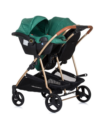 ST-KBDS02204AV,Carucior gemeni Chipolino Duo Smart 3 in 1 avocado