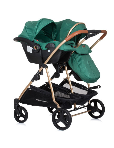ST-KBDS02204AV,Carucior gemeni Chipolino Duo Smart 3 in 1 avocado