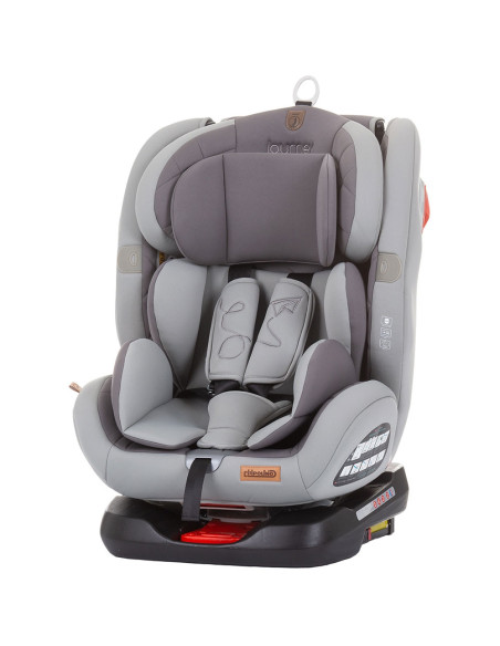 STKJR02302GT,Scaun auto Chipolino Journey 0-36 kg graphite cu sistem Isofix si sezut rotativ