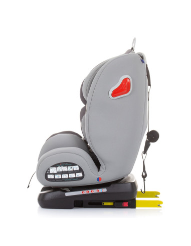 STKJR02302GT,Scaun auto Chipolino Journey 0-36 kg graphite cu sistem Isofix si sezut rotativ