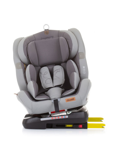 STKJR02302GT,Scaun auto Chipolino Journey 0-36 kg graphite cu sistem Isofix si sezut rotativ