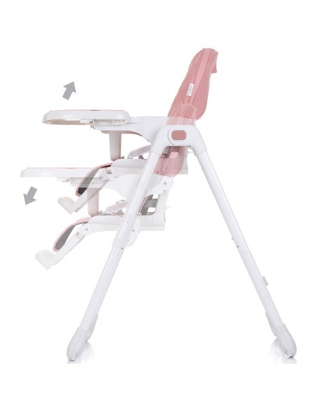 STHEU02304RW,Scaun de masa Chipolino Eat Up rose water