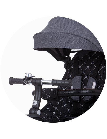 TRKPEG02201AN,Tricicleta Chipolino Pegas cu sezut reversibil anthracite