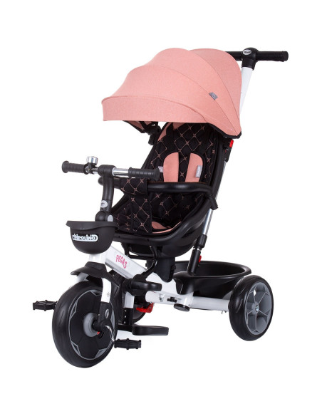 TRKPEG02204BH,Tricicleta Chipolino Pegas cu sezut reversibil blush
