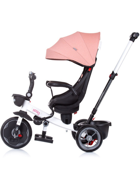 TRKPEG02204BH,Tricicleta Chipolino Pegas cu sezut reversibil blush