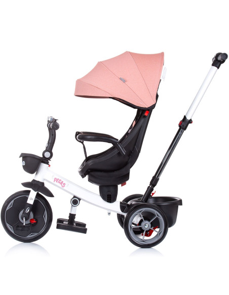 TRKPEG02204BH,Tricicleta Chipolino Pegas cu sezut reversibil blush