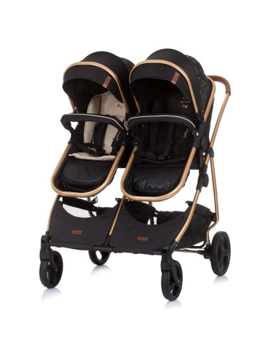 ST-KBDS02301EB,Carucior gemeni Chipolino Duo Smart 3 in 1 ebony