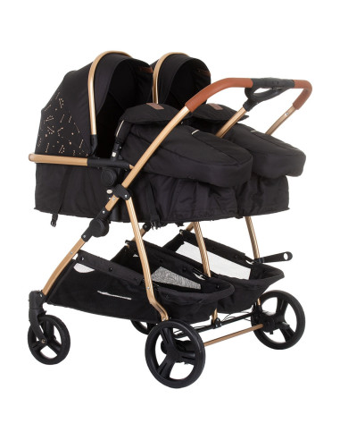 KBDS02301EB,Carucior gemeni Chipolino Duo Smart 2 in 1 ebony