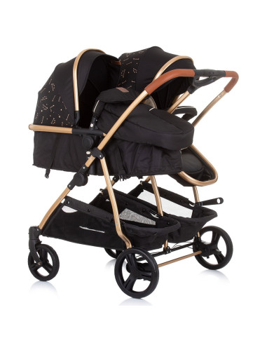 KBDS02301EB,Carucior gemeni Chipolino Duo Smart 2 in 1 ebony