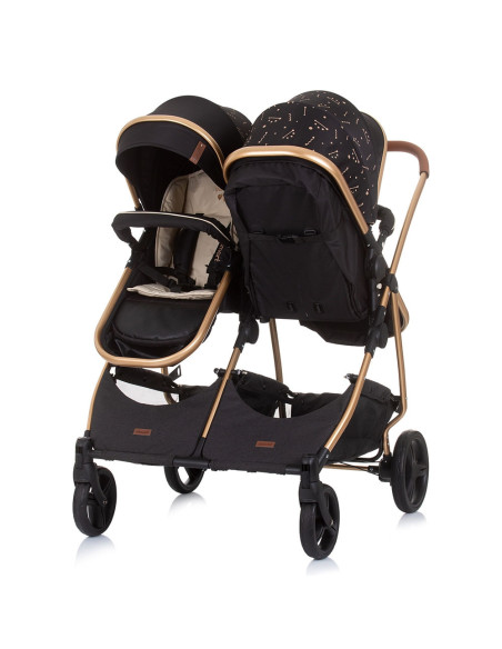 KBDS02301EB,Carucior gemeni Chipolino Duo Smart 2 in 1 ebony