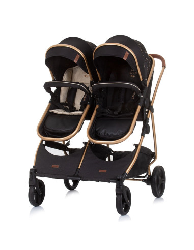 KBDS02301EB,Carucior gemeni Chipolino Duo Smart 2 in 1 ebony