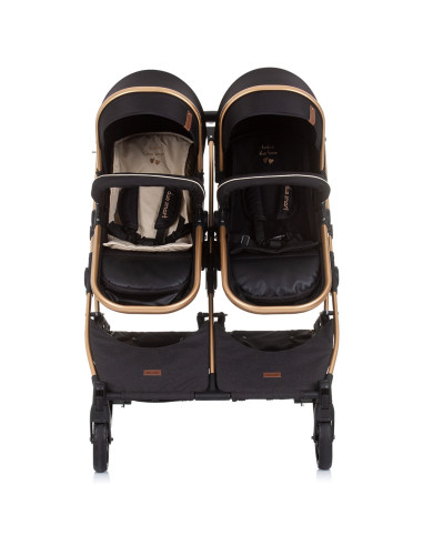 KBDS02301EB,Carucior gemeni Chipolino Duo Smart 2 in 1 ebony