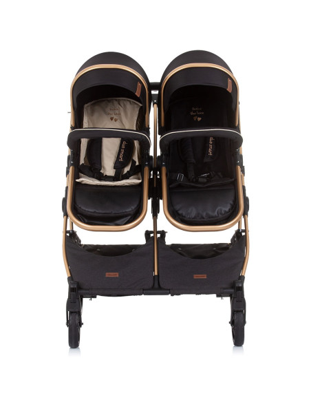 KBDS02301EB,Carucior gemeni Chipolino Duo Smart 2 in 1 ebony