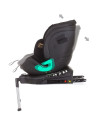 STKMAX02301EB,Scaun auto Chipolino Max Safe I-Size 40-150 cm ebony cu sistem Isofix
