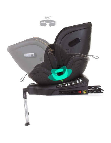 STKMAX02301EB,Scaun auto Chipolino Max Safe I-Size 40-150 cm ebony cu sistem Isofix