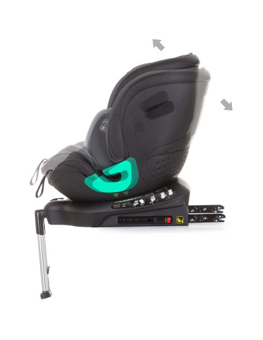 STKMAX02302GT,Scaun auto Chipolino Max Safe I-Size 40-150 cm graphite cu sistem Isofix