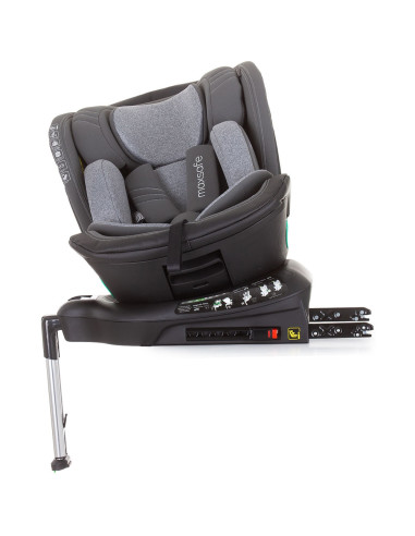 STKMAX02302GT,Scaun auto Chipolino Max Safe I-Size 40-150 cm graphite cu sistem Isofix