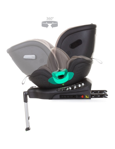 STKMAX02303SA,Scaun auto Chipolino Max Safe I-Size 40-150 cm sand cu sistem Isofix