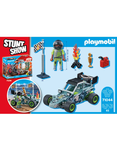 PM71044,Playmobil - Pilot De Curse Stunt Show PM71044,Playmobil - Pilot De Curse Stunt Show