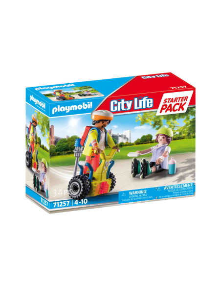 PM71257,Playmobil - Set Salvator Cu Masina De Echilibru