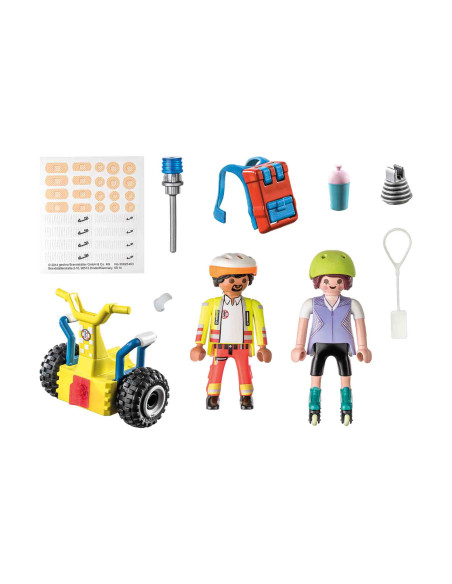 PM71257,Playmobil - Set Salvator Cu Masina De Echilibru