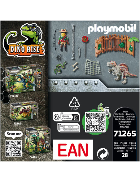 PM71265,Playmobil - Pui De Spinosaur