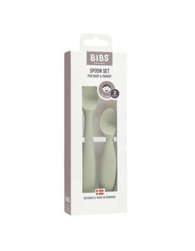 BB-4330250,BIBS - Set 2 lingurite, Sage