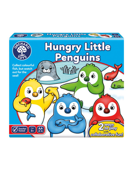 OR119,Joc de societate Pinguini Mici si Flamanzi HUNGRY LITTLE PENGUINS