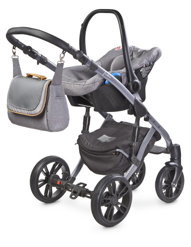 CAMINI-902,Scaun auto Camini MUSCA 0-10 Kg Grafit