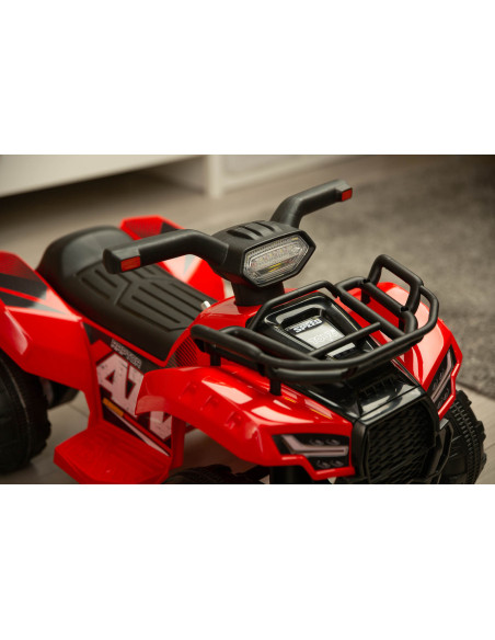 TOYZ-7043,ATV electric Toyz MNI RAPTOR 6V Rosu