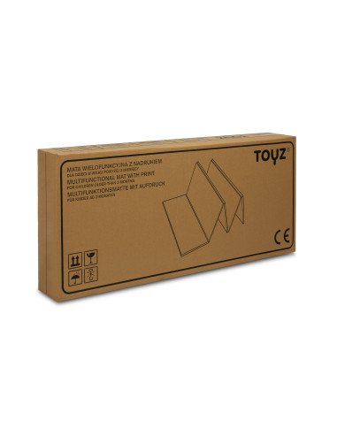 TOYZ-1111,Salteluta multifunctionala din spuma XPE 200x180x1 cm Cactus