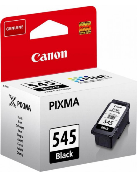 Cartus cerneala original Canon PG545, BS8287B001AA, Black Cartus cerneala original Canon PG545, BS8287B001AA, Black