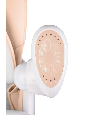 TERO-765,Scaun de masa cu leagan electric Caretero INDIGO 2 in 1 Pink TERO-765,Scaun de masa cu leagan electric Caretero INDIGO 2 in 1 Pink